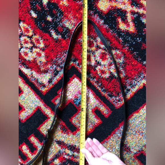 Gorgeous American Leather Co Black Crossbody Bag EUC! - Picture 15 of 15